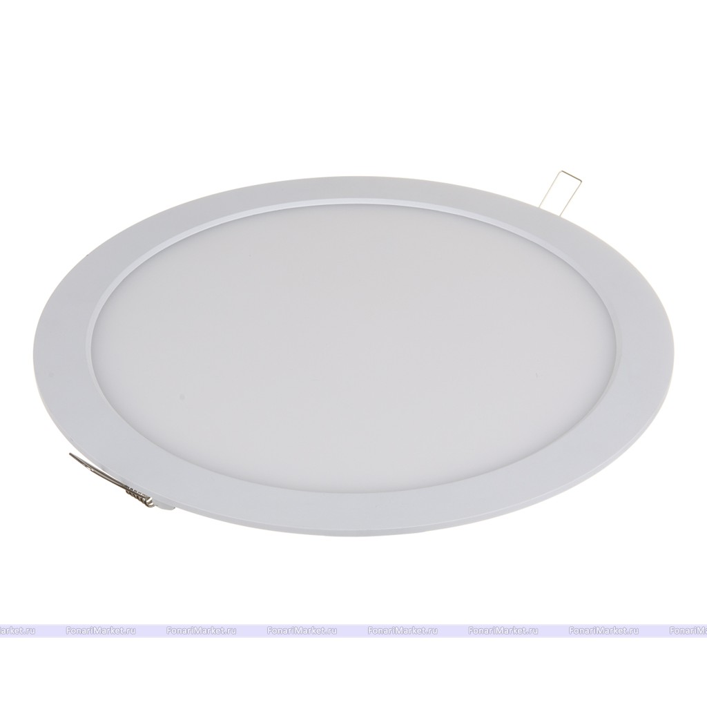 Потолочные светильники - Встраиваемый потолочный светильник DLR003 24W