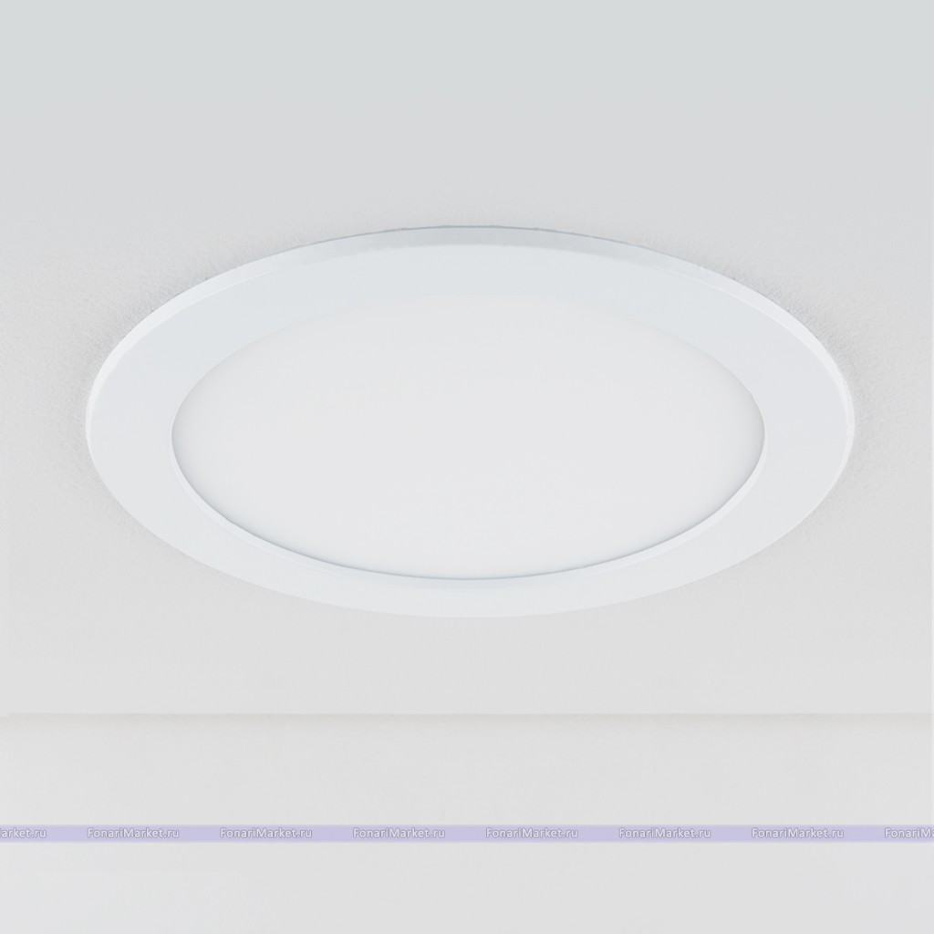 Потолочные светильники - Встраиваемый потолочный светильник DLR003 18W