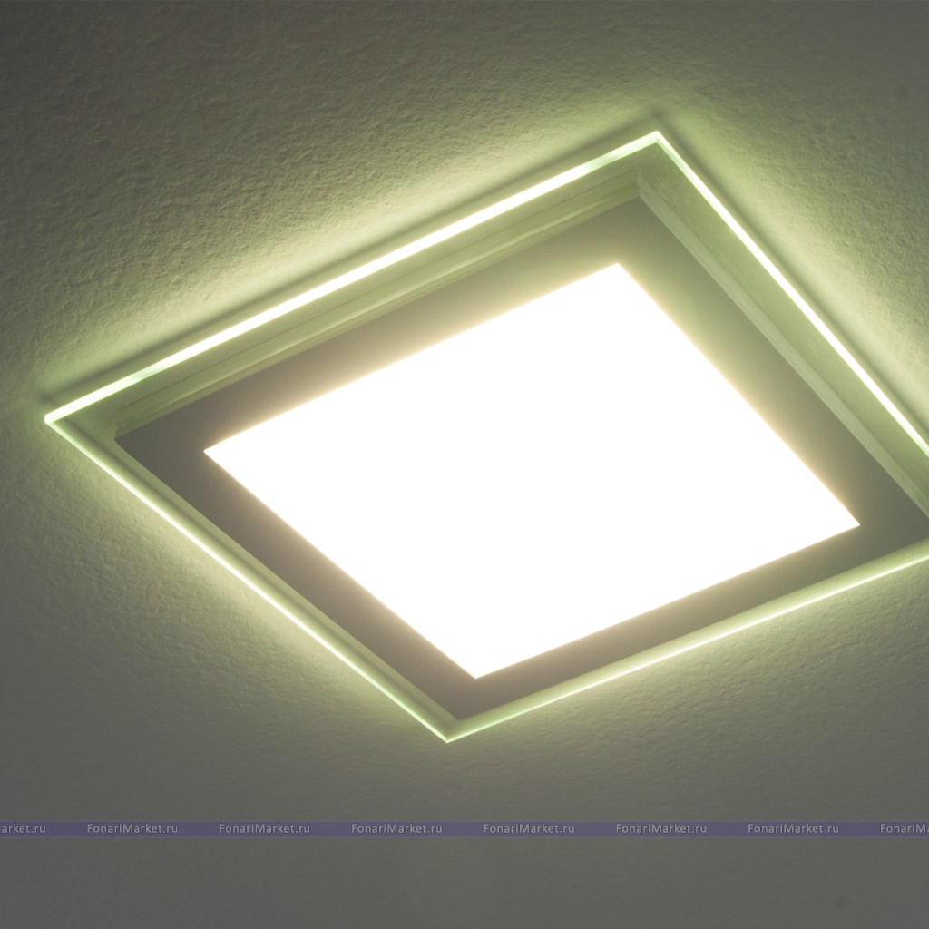 Потолочные светильники - Встраиваемый потолочный светильник DLKS160 12W