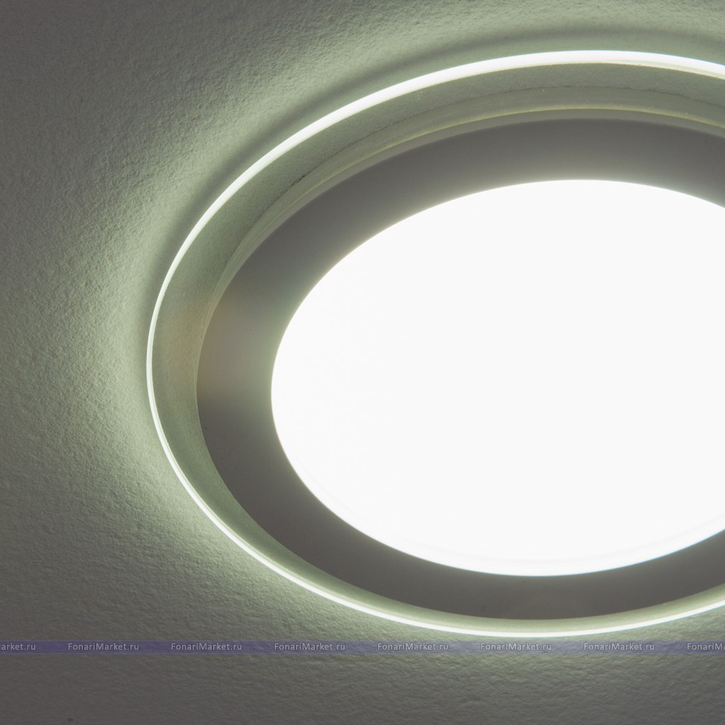 Потолочные светильники - Встраиваемый потолочный светильник DLKR160 12W