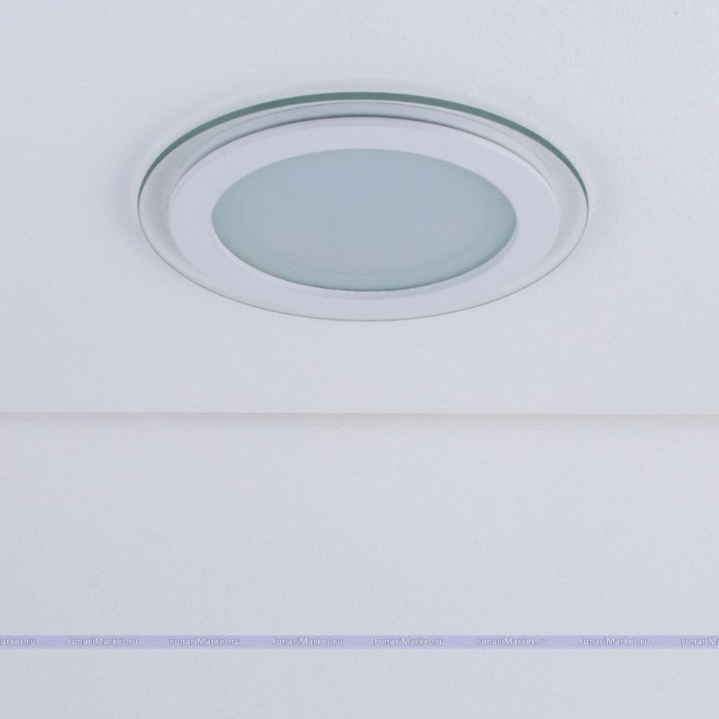 Потолочные светильники - Встраиваемый потолочный светильник DLKR160 12W