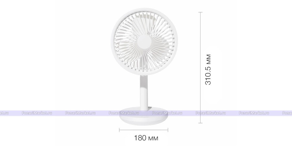 Цена по запросу - Вентилятор настольный Xiaomi Solove F5 Desktop Fan