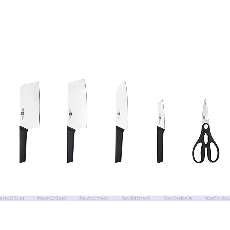 Аксессуары Xiaomi - Набор кухонных ножей Xiaomi Huo Hou Lite (6 шт.)