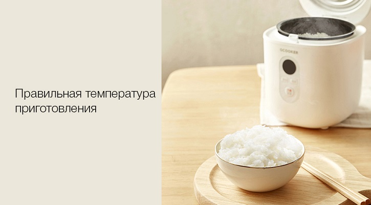 Бытовая техника Xiaomi - Мини рисоварка Xiaomi Qcooker 1.2L