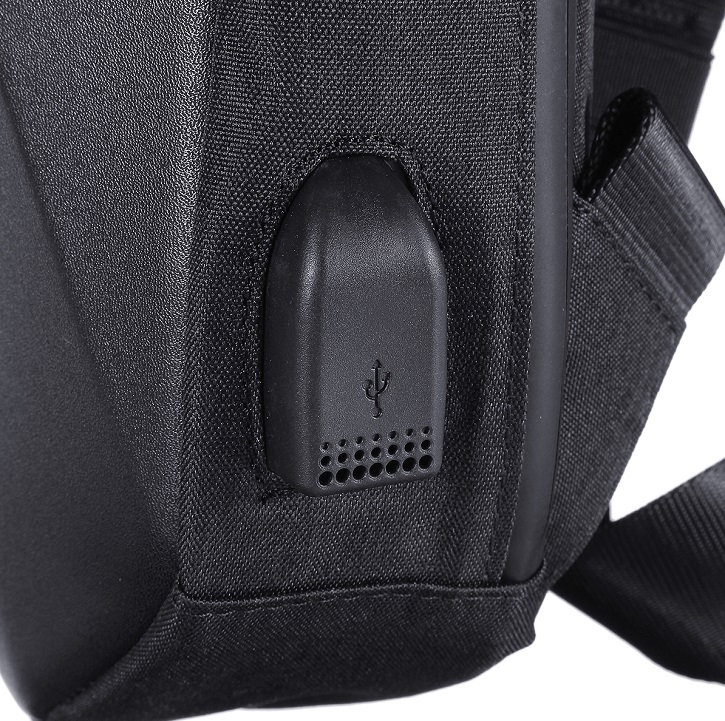 Рюкзаки Xiaomi - Рюкзак Xiaomi Beaborn Polyhedron PU Backpack USB Bag