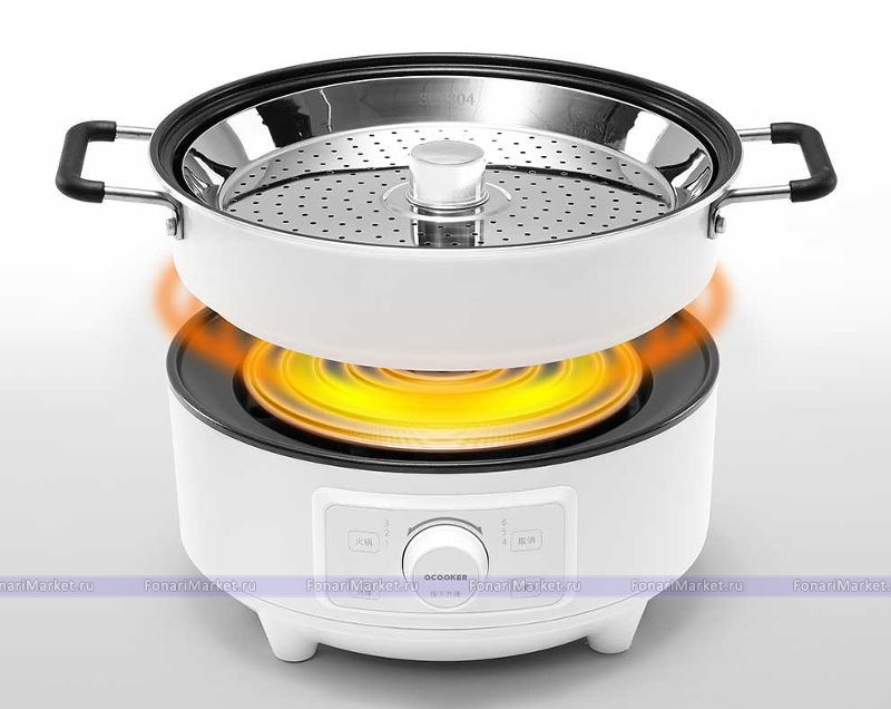 Бытовая техника Xiaomi - Индукционная плита Xiaomi Ocooker Lifting Hot Pot Kitchen