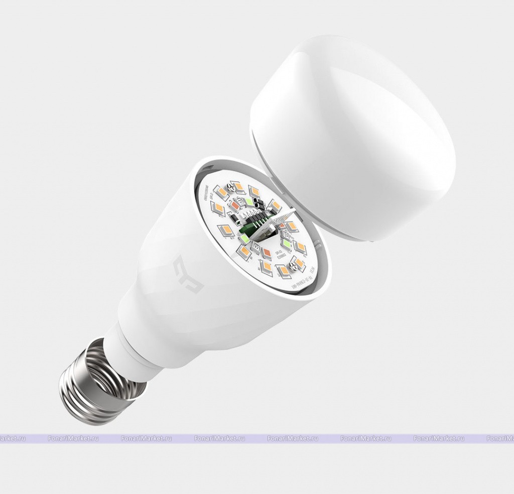 Умный свет Xiaomi - Умная лампочка Xiaomi Yeelight Smart Led Bulb Color White E27 10W