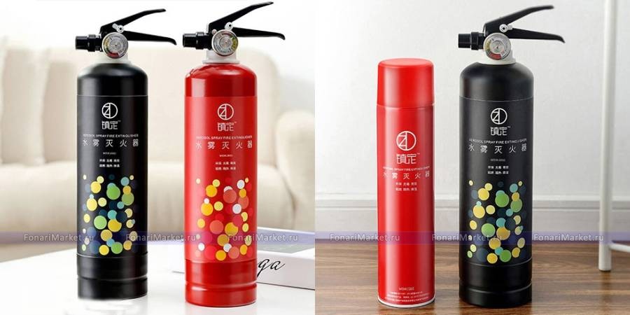 Цена по запросу - Огнетушитель Xiaomi Water Fire Extinguisher 580ml MSWJ580