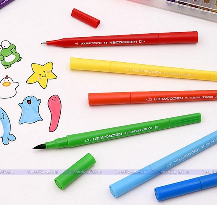 Аксессуары Xiaomi - Комплект ручек Xiaomi Kacogreen 36-Color Watercolor Pen (36 шт.)