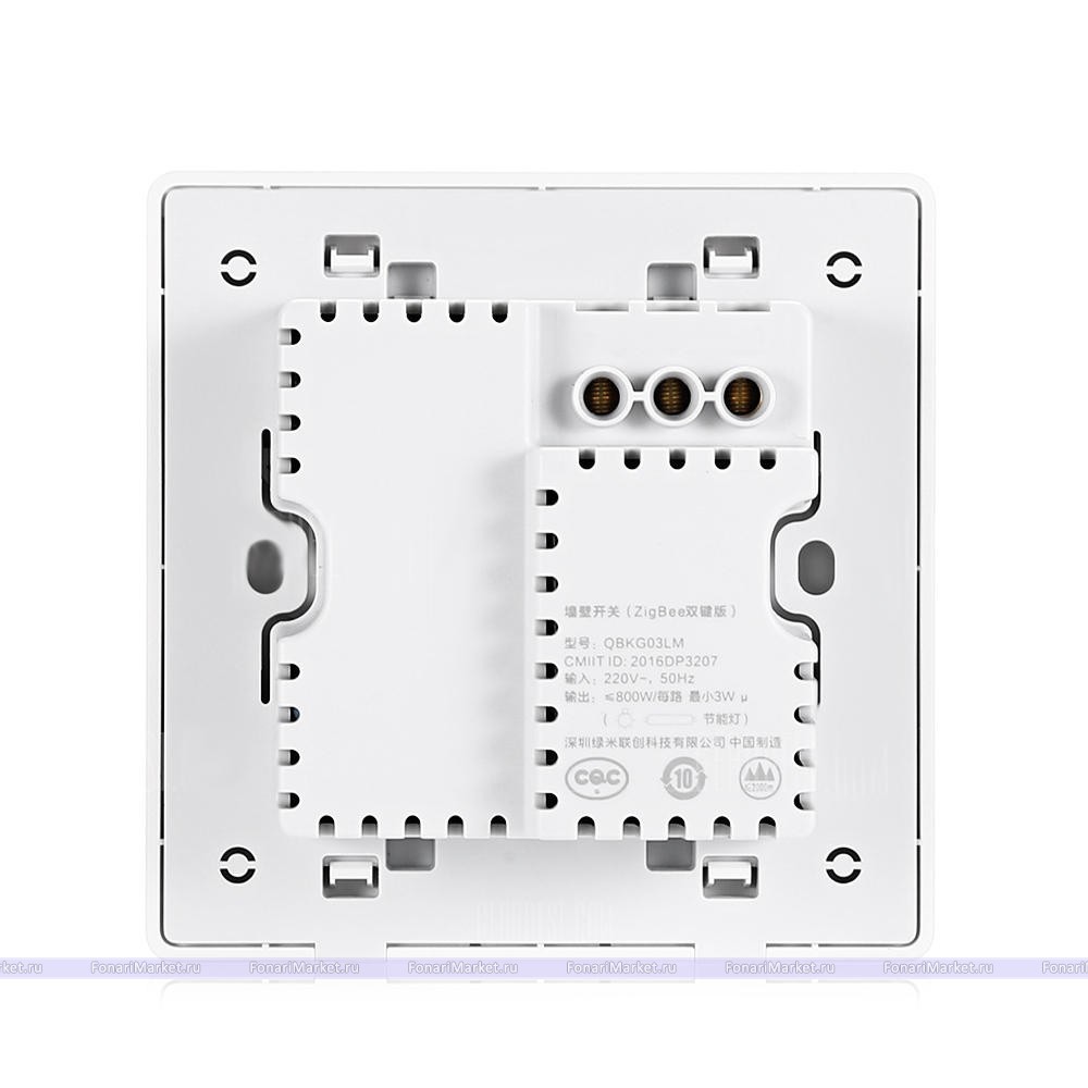 Умный дом Xiaomi - Беспроводной выключатель Xiaomi Aqara Smart Light Switch