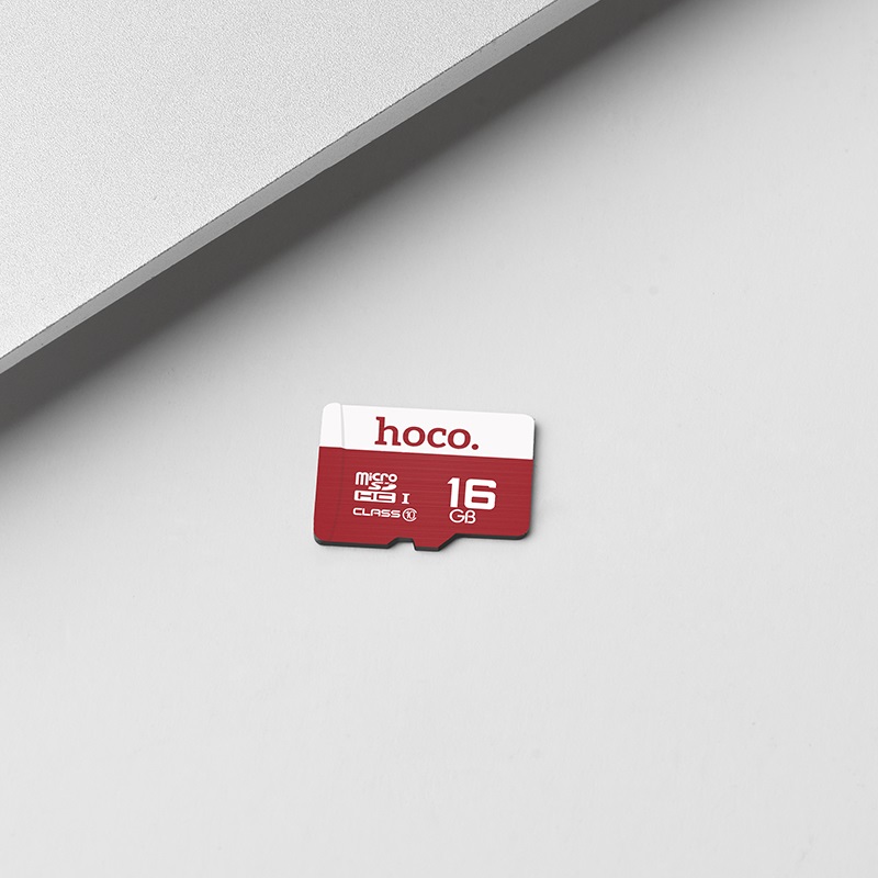 Карты памяти MicroSD - Высокоскоростная TF карта памяти Hoco micro-SD 16GB