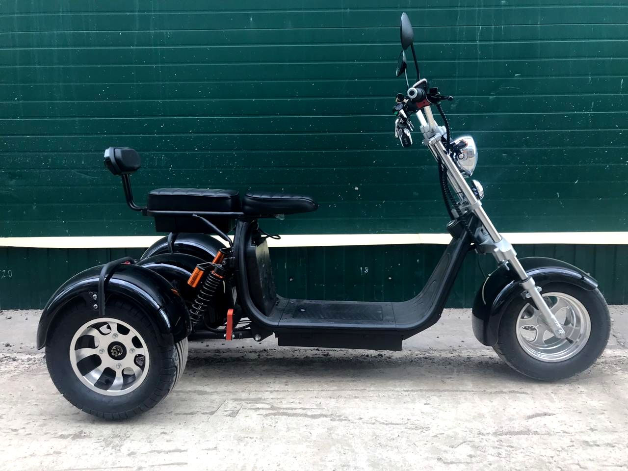 Товары для одностраничников - Электроскутер Citycoco Trike 2000W 20Ah 9.5''