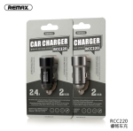 Car Charger - REMAX Rechan Series 2usb car charger 2.4A RCC220