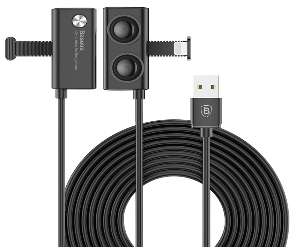 Кабели Baseus - Baseus Suction Cup Mobile Games Cable USB For Lightning 2.4A 1M Black