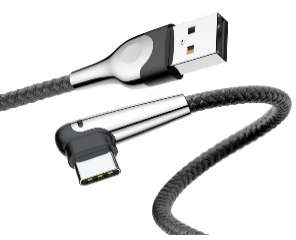 Кабели Baseus - Baseus sharp-bird mobile game cable USB For Type-C 3A 1M Black