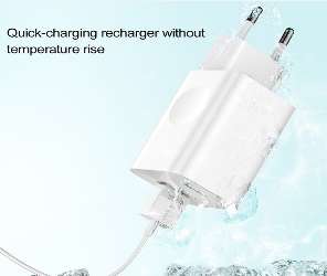 Зарядные устройства Baseus - Baseus Charging Quick Charger (EU) White
