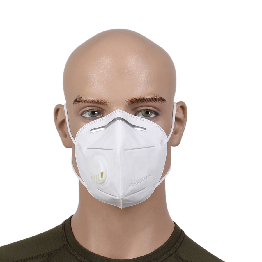 Медицинские маски - Маска - респиратор с клапаном KN95 Многоразовая