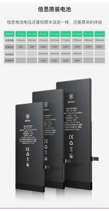 Аккумуляторные батареи Baseus - Baseus  Original Phone Battery For iphone6S 1715mA