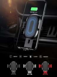 Автомобильные держатели Baseus - Baseus Wireless Charger Gravity Car Mount black