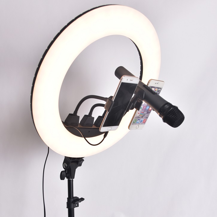 Кольцевые лампы - Кольцевая лампа ZB-R18 54 см.