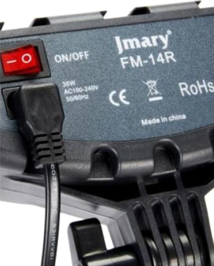 Кольцевые лампы - Кольцевая лампа Jmary FM-14R 35 см.