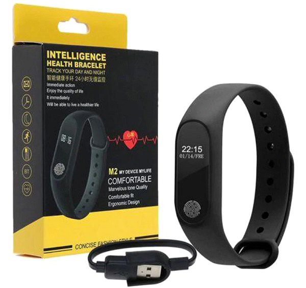 Умные часы - Умный браслет Intelligence Health Bracelet M2