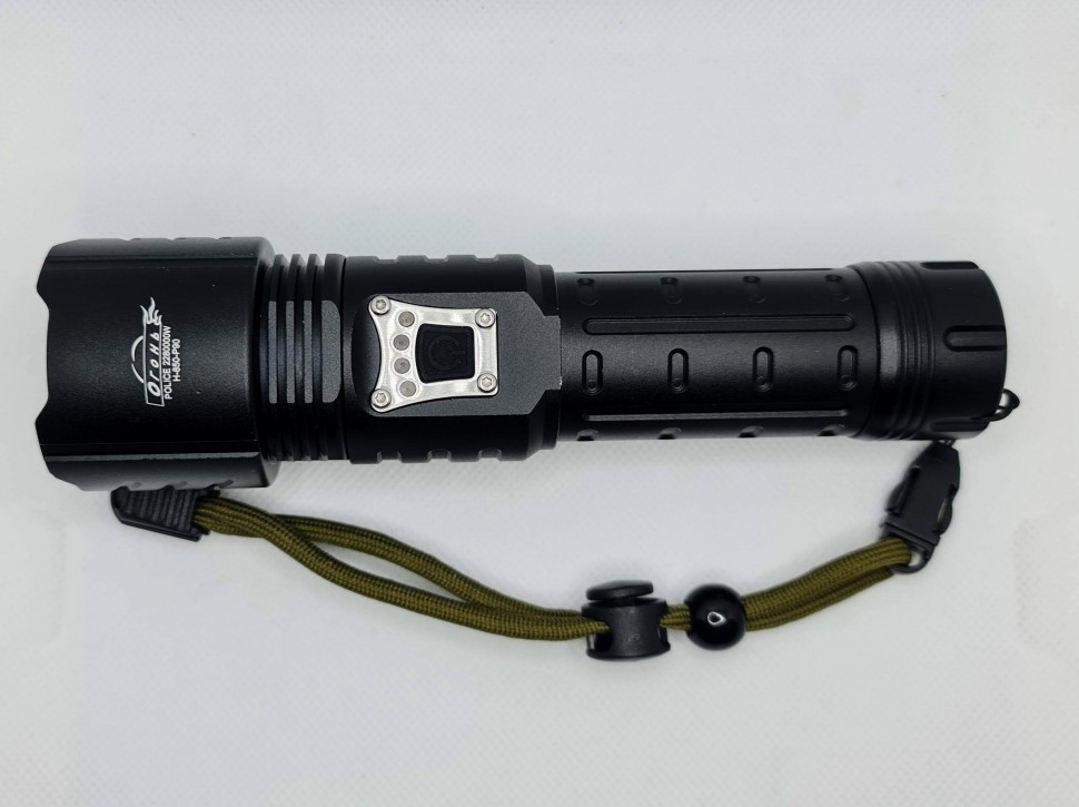 Ручные фонари - Аккумуляторный фонарь Огонь H-850-P90 Police