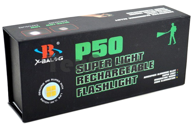 Ручные фонари - Аккумуляторный фонарь ручной BL-A02-P50 USB