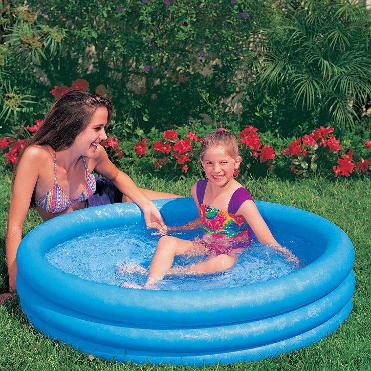 Водные игры - Бассейн надувной Интекс (Intex) для детей 114х25 см.