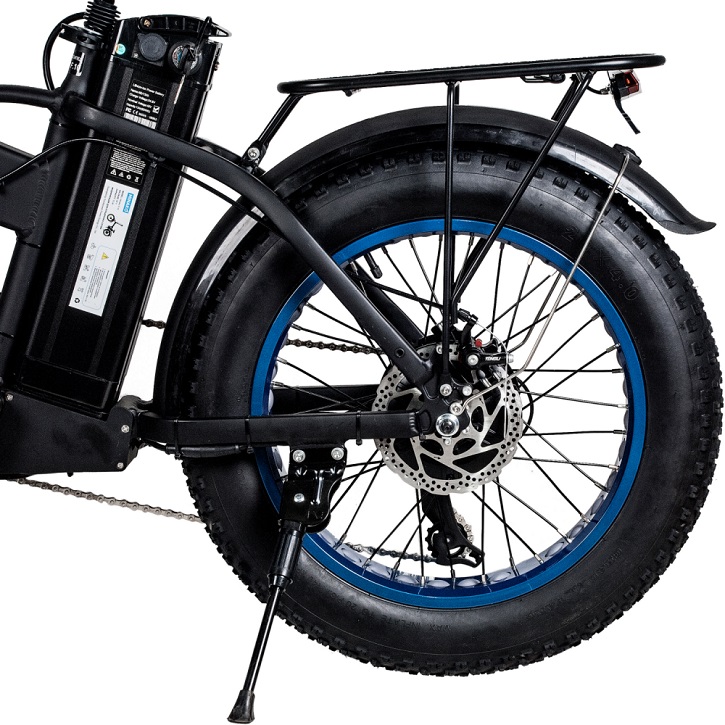 Электровелосипеды - Электровелосипед Minako F10 - Синие диски