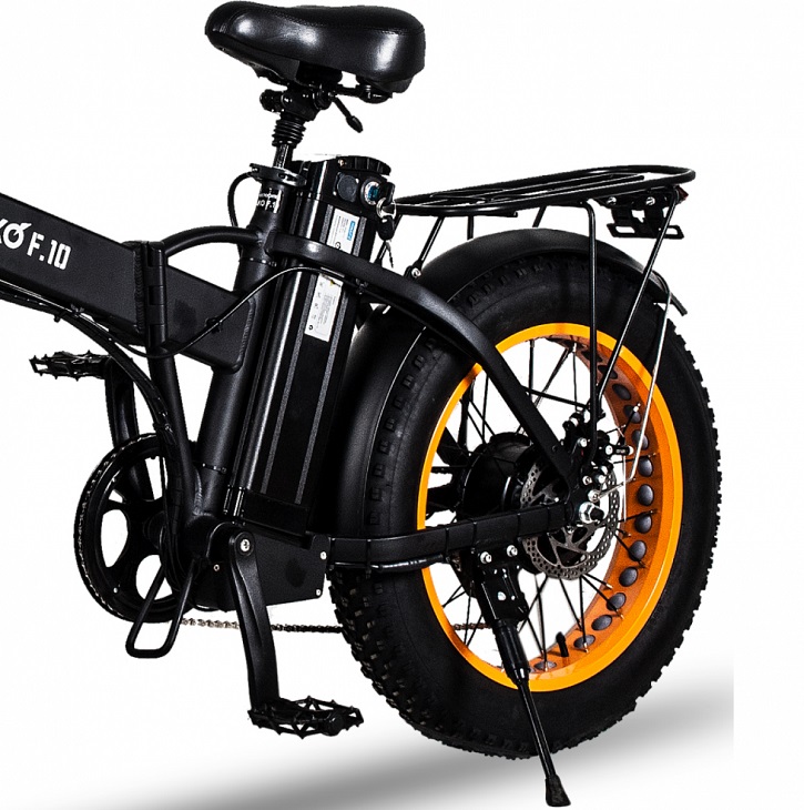 Электровелосипеды - Электровелосипед Minako F10 - Оранжевые диски
