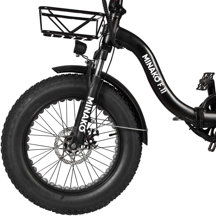 Электровелосипеды - Электровелосипед Minako F11 PRO - Чёрный