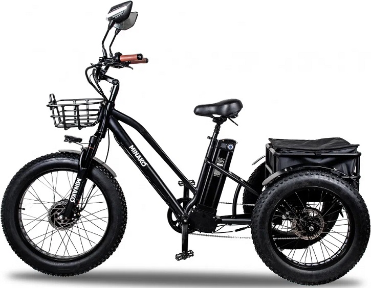 Электровелосипеды - Электровелосипед Minako Trike