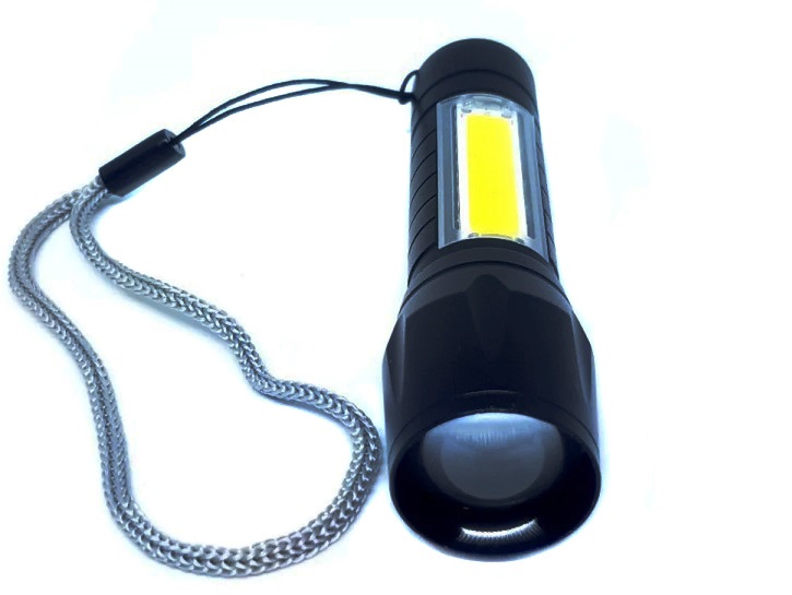 Ручные фонари - Аккумуляторный фонарь ПОИСК Р-511 COB + USB