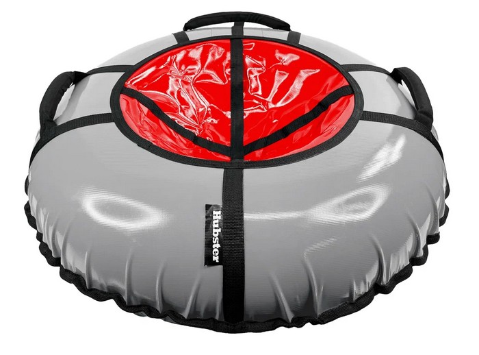 Тюбинги - Тюбинг Hubster Ринг Pro S серый-красный 110 см