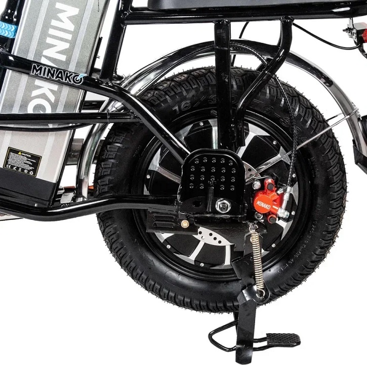 Электровелосипеды - Электровелосипед Minako MONSTER BLACK