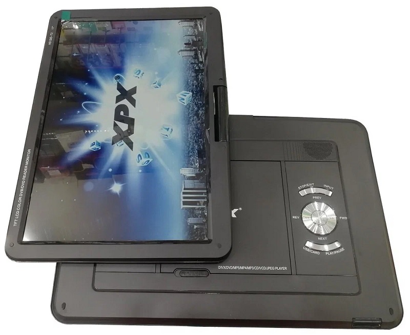 Портативные DVD плееры - Портативный DVD плеер c цифровым тюнером XPX EA-1767L