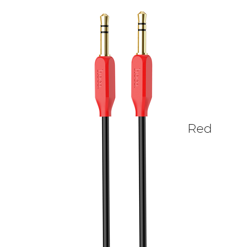 Зарядные устройства и кабели - Аудиокабель HOCO UPA11 AUX Jack 3.5 (m) - Jack 3,5 (m), 1 м