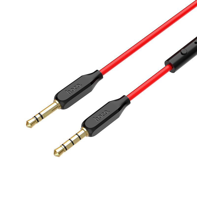Зарядные устройства и кабели - Аудиокабель HOCO UPA12 AUX Jack 3.5 (m) - Jack 3,5 (m), 1 м