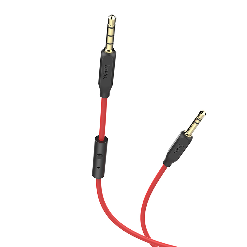 Зарядные устройства и кабели - Аудиокабель HOCO UPA12 AUX Jack 3.5 (m) - Jack 3,5 (m), 1 м