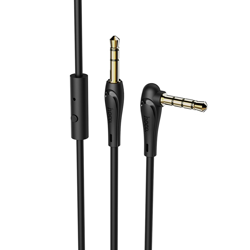 Зарядные устройства и кабели - Аудиокабель HOCO UPA15 AUX Jack 3.5 (m) - Jack 3,5 (m), 1 м