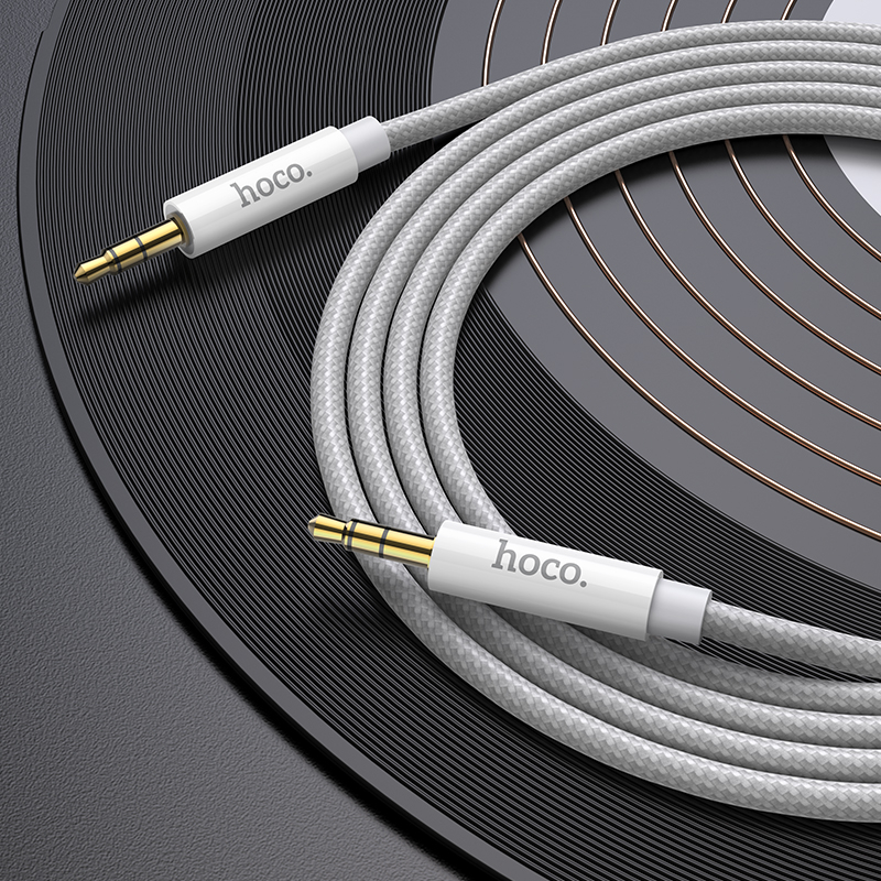 Зарядные устройства и кабели - Аудиокабель HOCO UPA19 AUX Jack 3.5 (m) - Jack 3,5 (m), 1 м