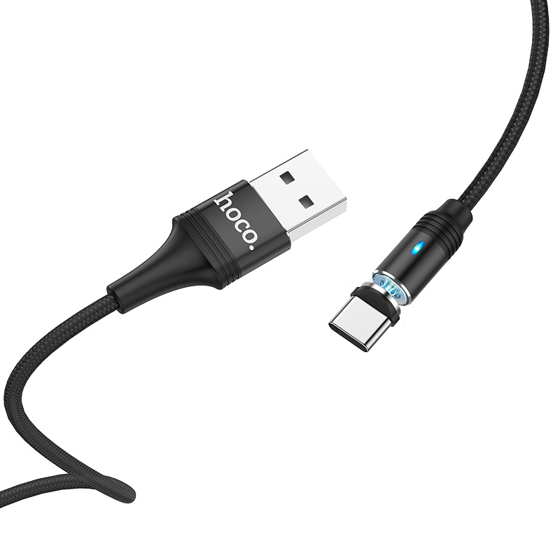 Зарядные устройства и кабели - Кабель USB HOCO U76 Fresh magnetic USB - Type-C магнитный 1.2 м