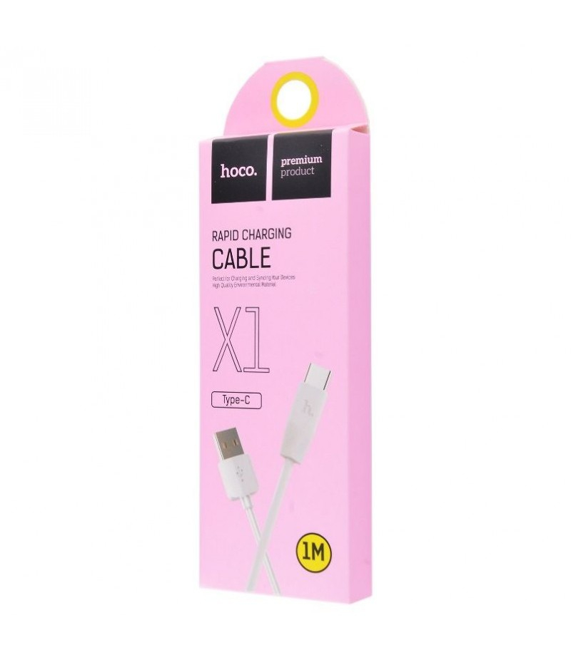 Зарядные устройства и кабели - Кабель USB HOCO X1 Rapid USB - Type-C 1 м
