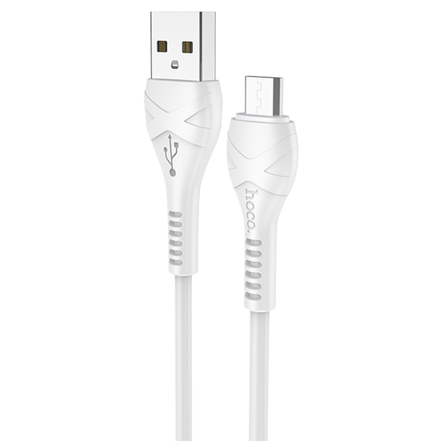 Зарядные устройства и кабели - Кабель USB HOCO X37 Cool MicroUSB, 2.4А, 1 м