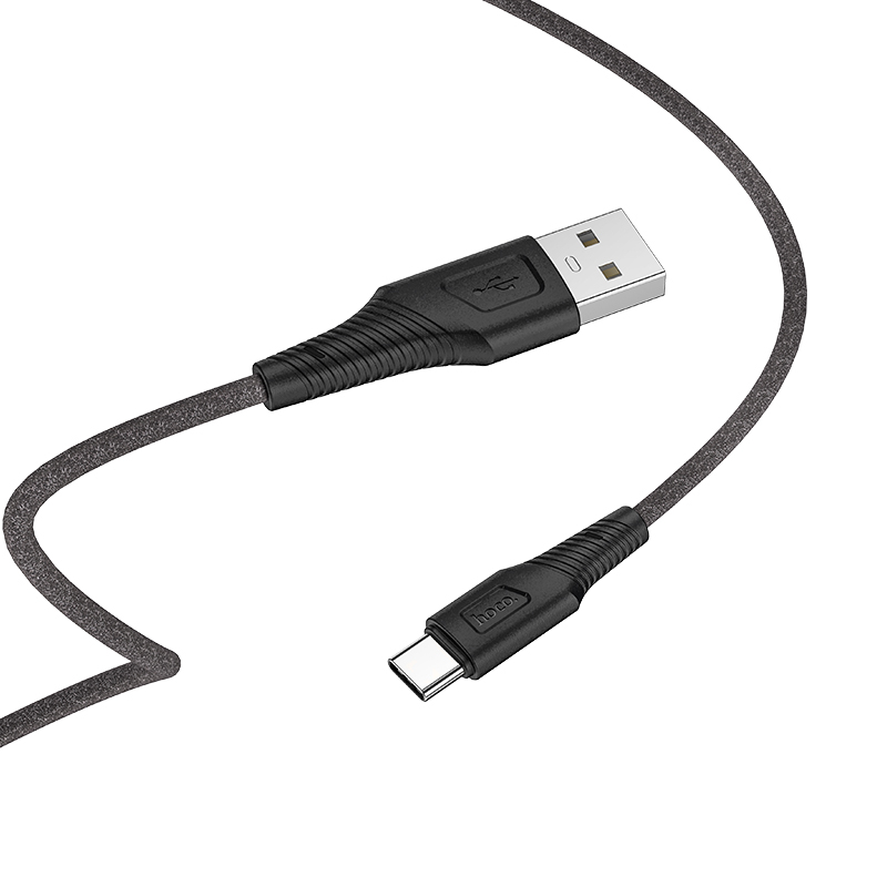 Зарядные устройства и кабели - Кабель HOCO X58 Airy USB - Type-C, 3A, 1 м, черный