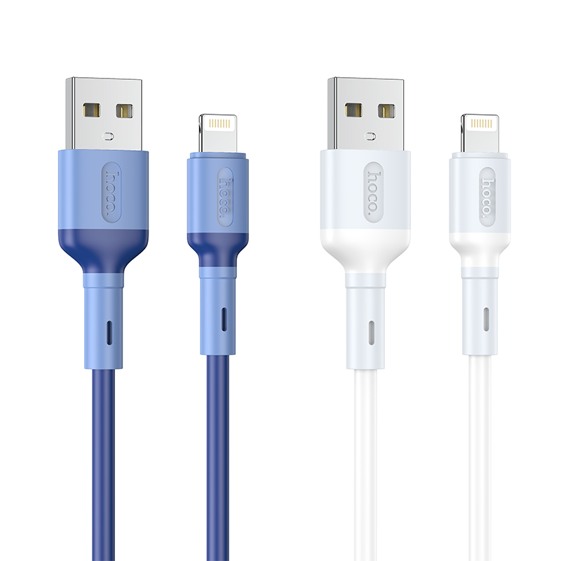 Зарядные устройства и кабели - Кабель HOCO X65 Prime USB - Lightning, 1 м, белый