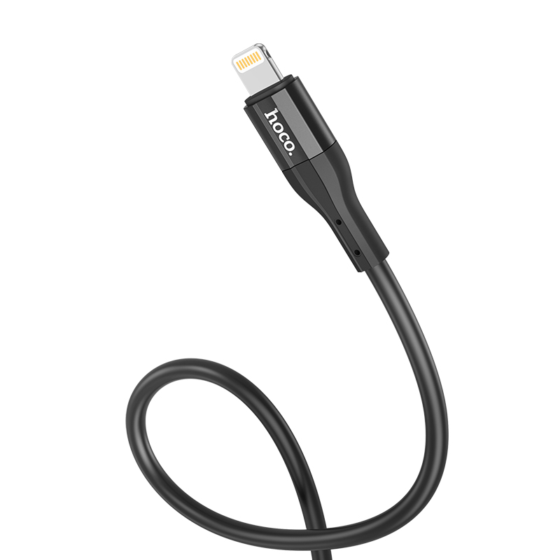 Зарядные устройства и кабели - Кабель HOCO X72 Creator USB - Lightning, 2.4А, 1 м, белый