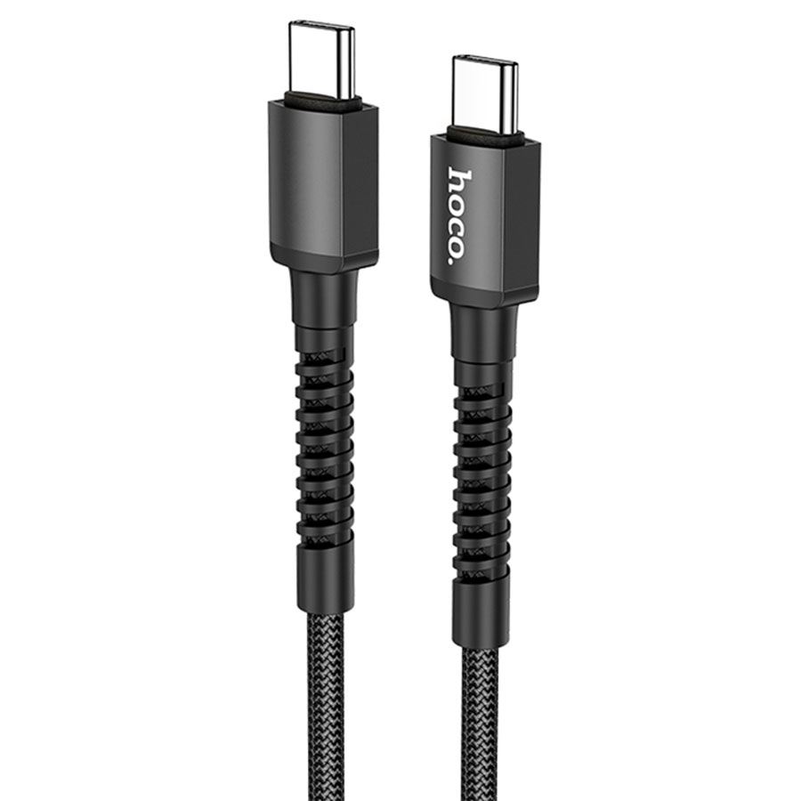 Зарядные устройства и кабели - Кабель USB-C HOCO X71 Especial Type-C - Type-C, 60W, 1 м, черный