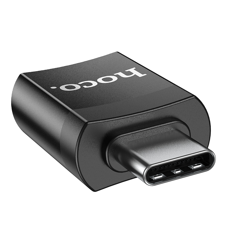 Зарядные устройства и кабели - Переходник/Адаптер HOCO UA17 OTG Type-C (m) - USB3.0 (f)